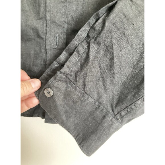 Todd Snyder Charcoal Casual Button Down Shirt - Picture 9 of 11